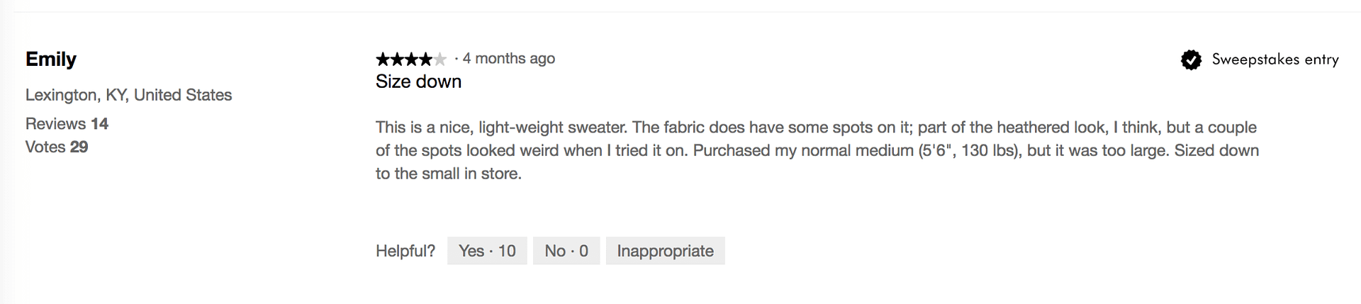 Customer Review